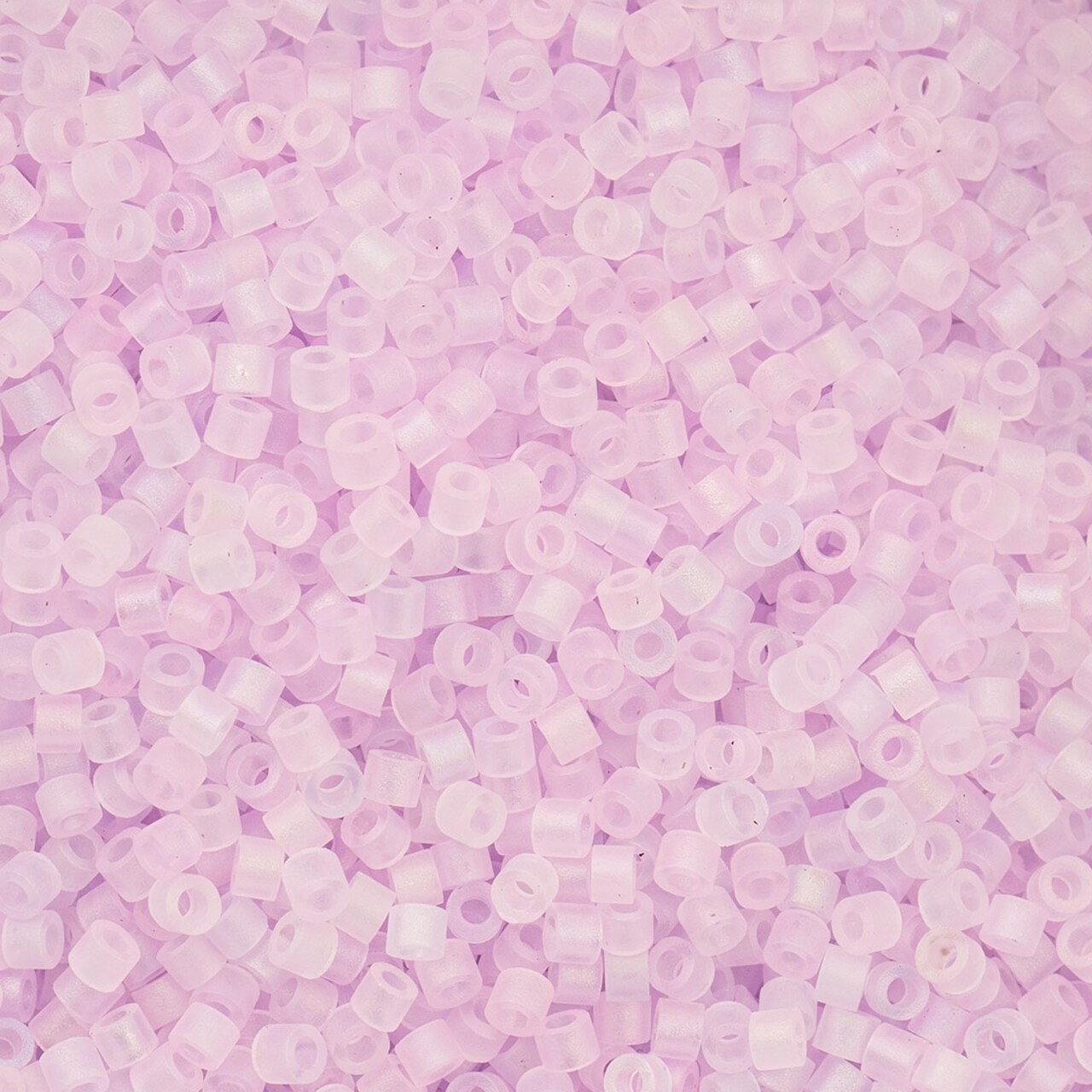 John Bead Matte Macaron Cylin Beads 11/0 Glass Cylindrical Seed Beads, 25g